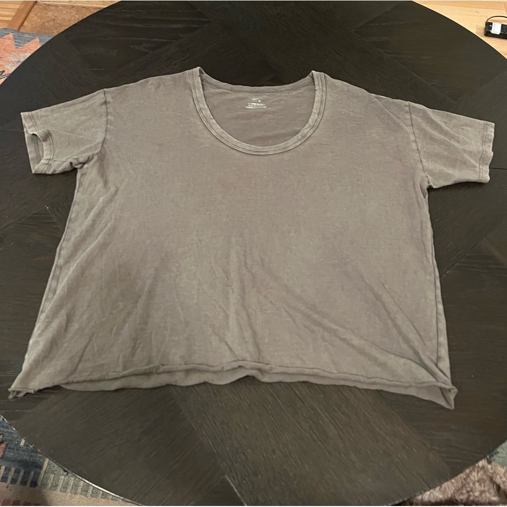 aerie cropped tshirt